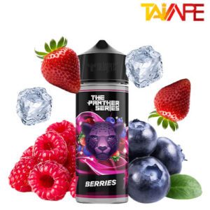 خرید جویس توت فرنگی تمشک یخ دکتر ویپز (120میل) DR VAPES BERRIES ICE