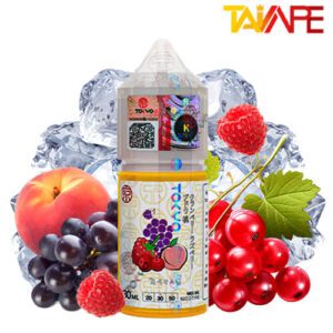 خرید سالت زغال اخته تمشک یخ توکیو (30میل) TOKYO ICED CRANBERRY RASPBERRY GRAPE PEACH