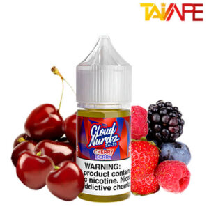 خرید سالت کلود نوردز گیلاس تمشک بلوبری CLOUD NURDZ CHERRY BERRY 30ML