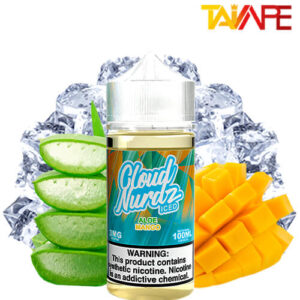 خرید جویس کلود نوردز آلوئه‌ورا انبه یخ CLOUD NURDZ ICED ALOE MANGO 100ML