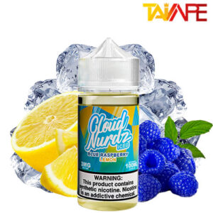 خرید جویس کلود نوردز تمشک لیمو یخ CLOUD NURDZ ICED BLUE RASPBERRY LEMON 100ML