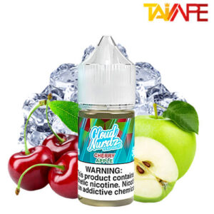 خرید سالت کلود نوردز گیلاس سیب یخ CLOUD NURDZ ICED CHERRY APPLE 30ML