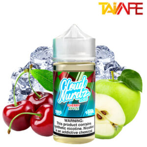 خرید جویس کلود نوردز گیلاس سیب یخ CLOUD NURDZ ICED CHERRY APPLE 100ML