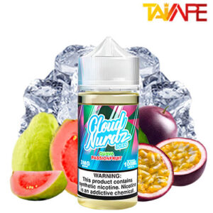 خرید جویس کلود نوردز گواوا پشن فروت یخ CLOUD NURDZ ICED GUAVA PASSION FRUIT 100ML