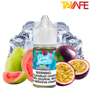 خرید سالت کلود نوردز گواوا پشن فروت یخ CLOUD NURDZ ICED GUAVA PASSION FRUIT 30ML