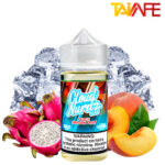 خرید جویس کلود نوردز هلو دراگون فروت یخ CLOUD NURDZ ICED PEACH DRAGON FRUIT 100ML