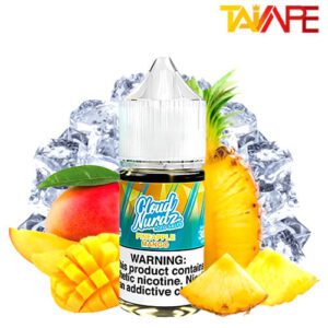 خرید سالت کلود نوردز آناناس انبه یخ CLOUD NURDZ ICED PINEAPPLE MANGO 30ML