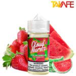 خرید جویس کلود نوردز پاستیل هندوانه توت فرنگی CLOUD NURDZ SOUR WATERMELON STRAWBERRY 100ML