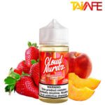 خرید جویس کلودنوردز توت فرنگی هلو CLOUD NURDZ STRAWBERRY PEACH 100ML