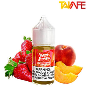 خرید سالت کلود نوردز توت فرنگی هلو CLOUD NURDZ STRAWBERRY PEACH 30ML