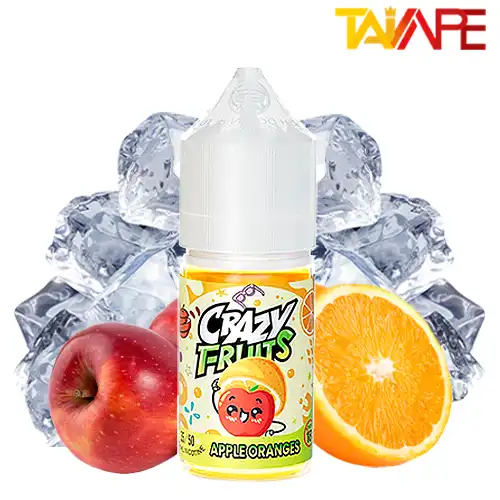 سالت توکیو سیب پرتقال یخ 30ML خرید سالت توکیو سیب پرتقال یخ TOKYO CRAZY FRUITS APPLE ORANGES 30ML