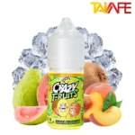 خرید سالت توکیو گواوا هلو کیوی یخ TOKYO CRAZY FRUITS GUAVA PEACH KIWI 30ML