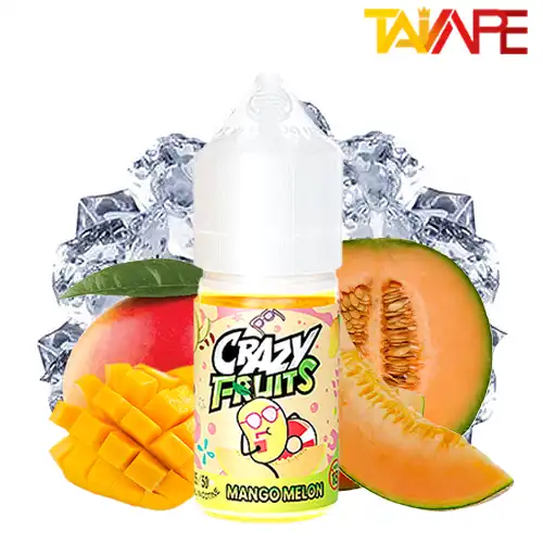 سالت توکیو انبه ملون یخ 30ML خرید سالت توکیو انبه ملون یخ TOKYO CRAZY FRUITS MANGO MELON 30ML