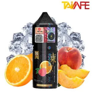 خرید سالت توکیو پرتقال هلو یخ TOKYO GOLDEN ORANGE PEACH ICE 30ML