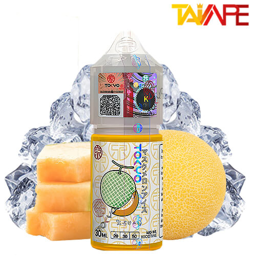 سالت توکیو ملون یخ 30ML خرید سالت توکیو ملون یخ TOKYO ICED HAMI MELON 30ML