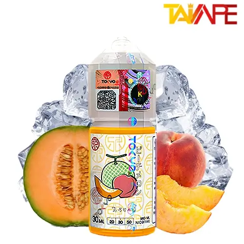 سالت توکیو هلو ملون یخ 30ML خرید سالت توکیو هلو ملون یخ TOKYO ICED PEACH MELON 30ML
