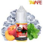 خرید سالت توکیو هلو نعناع یخ TOKYO PURE FRUIT ICED PEACH MINT 30ML