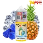 خرید سالت توکیو تمشک آبی آناناس یخ TOKYO SUPER COOL BLUE PINEAPPLE 30ML