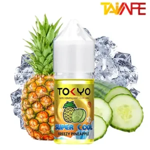خرید سالت توکیو آناناس خیار یخ TOKYO SUPER COOL BREEZY PINEAPPLE 30ML