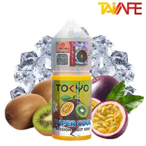 خرید سالت توکیو پشن فروت کیوی یخ TOKYO SUPER COOL PASSIONFRUIT KIWI 30ML