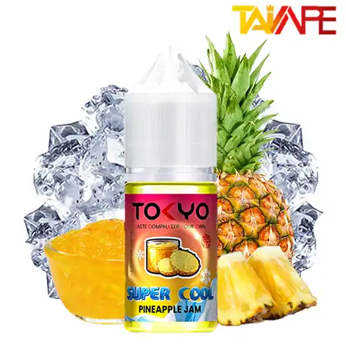 سالت توکیو مربای آناناس یخ 30ML خرید سالت توکیو مربای آناناس یخ TOKYO SUPER COOL PINEAPPLE JAM 30ML
