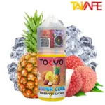 خرید سالت توکیو آناناس لیچی یخ TOKYO SUPER COOL PINEAPPLE LYCHEE 30ML