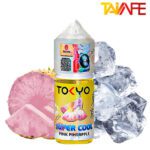 خرید سالت توکیو آناناس صورتی یخ TOKYO SUPER COOL PINK PINEAPPLE 30ML