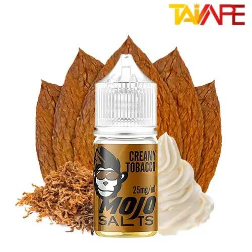 سالت موجو تنباکو خامه 30ML خرید سالت موجو تنباکو خامه MOJO CREAMY TOBACCO 30ML