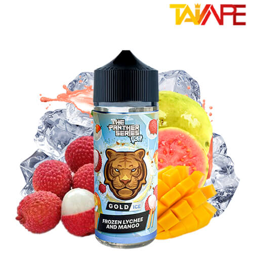 جویس دکتر ویپز لیچی انبه گواوا یخ خرید جویس دکتر ویپز لیچی انبه گواوا یخ DR.VAPES GOLD ICE 120ML