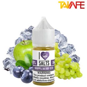 خرید سالت آی لاو سالت انگور سیب بلوبری یخ I LOVE SALTS GRAPPLEBERRY ICED 30ML