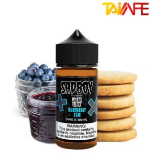 خرید جویس سد بوی کوکی مربا بلوبری SADBOY JAM LINE BLUEBERRY JAM 100ML