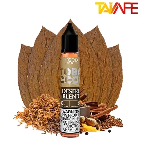 سالت ویگاد تنباکو خشک ادویه خرید سالت ویگاد تنباکو خشک ادویه VGOD TOBACCO PLUS DESERT BLEND 30ML