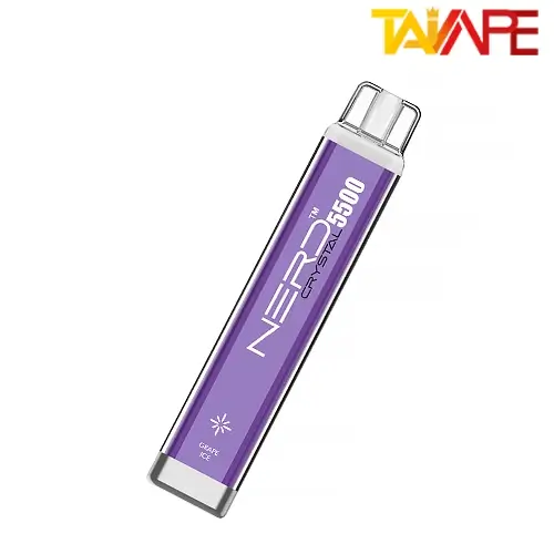 پاد یکبار مصرف 5500 پاف نرد کریستال خرید پاد یکبار مصرف 5500 پاف نرد کریستال NERD CRYSTAL DISPOSABLE 5500 PUFFS