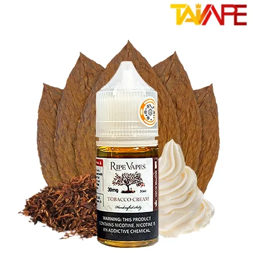 سالت رایپ ویپز تنباکو خامه 30ML خرید سالت رایپ ویپز تنباکو خامه RIPE VAPES TOBACCO CREAM 30ML