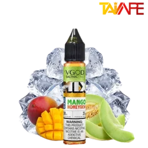 خرید سالت انبه طالبی یخ ویگاد (30میل) VGOD MIX ICED MANGO HONEYDEW