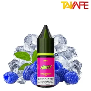 خرید سالت نستی تمشک آبی یخ NASTY LIQ BLUE RASPBERRY ICE 10ML