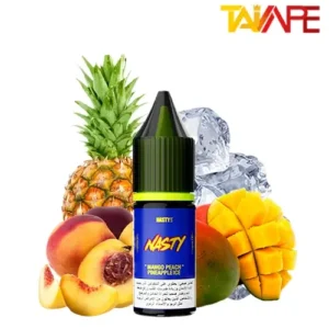 خرید سالت نستی انبه هلو آناناس یخ NASTY LIQ MANGO PEACH PINEAPPLE ICE 10ML