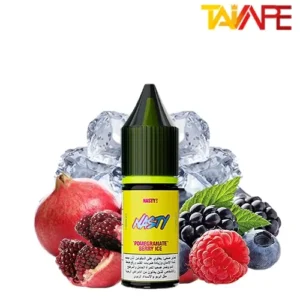 خرید سالت نستی انار بلوبری تمشک یخ NASTY LIQ POMEGRANATE BERRY ICE 10ML