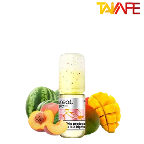 سالت انبه هلو هندوانه وزول (10میل) خرید سالت انبه هلو هندوانه وزول (10میل) VOZOL MANGO PEACH WATERMELON