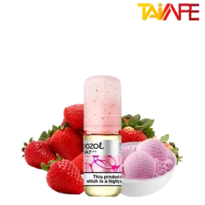 خرید سالت بستنی توت فرنگی وزول (10میل) VOZOL STRAWBERRY ICE CREAM