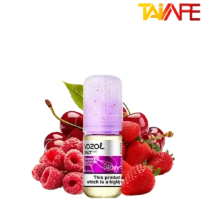 خرید سالت توت فرنگی تمشک گیلاس وزول (10میل) VOZOL STRAWBERRY RASPBERRY CHERRY