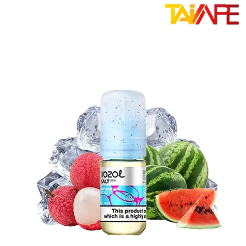 سالت هندوانه لیچی یخ وزول (10میل) خرید سالت هندوانه لیچی یخ وزول (10میل) VOZOL WATERMELON LYCHEE ICE