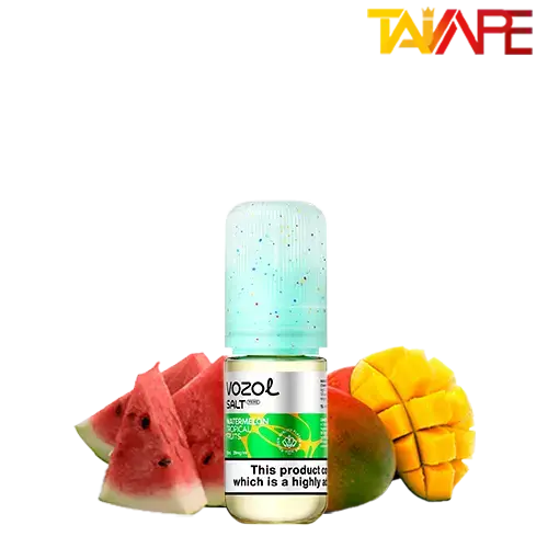 سالت هندوانه انبه وزول (10میل) خرید سالت هندوانه انبه وزول (10میل) VOZOL WATERMELON TROPICAL FRUITS