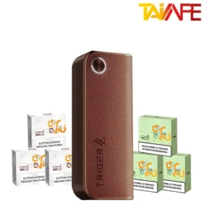 خرید پک سیگار الکترونیکی تریگر بهمراه 6 بسته فیلتر تنباکویی