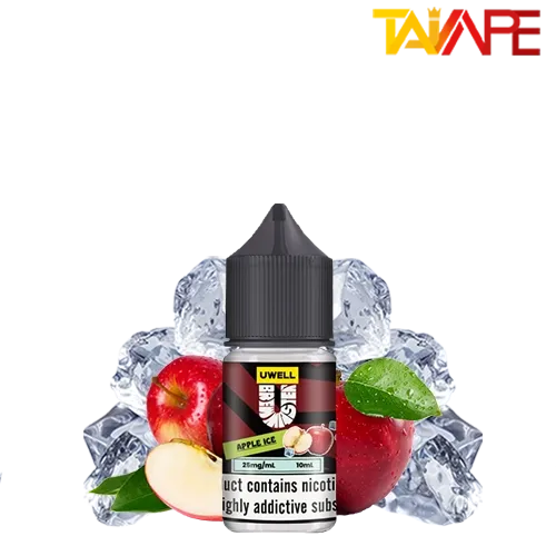 سالت سیب یخ یوول (10میل) خرید سالت سیب یخ یوول (10میل) UWELL APPLE ICE