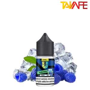 خرید سالت تمشک آبی یخ یوول (10میل) UWELL BLUE RAZZ