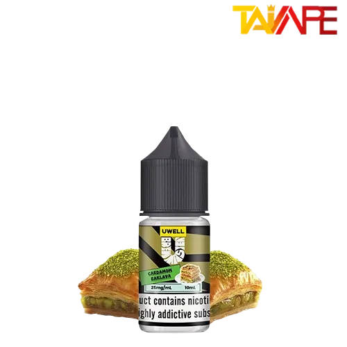 سالت باقلوا یوول (10میل) خرید سالت باقلوا یوول (10میل) UWELL CARDAMOM BAKLAVA