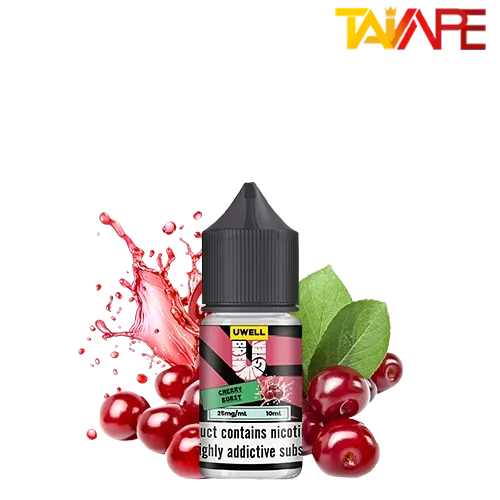 سالت گیلاس یوول (10میل) خرید سالت گیلاس یوول (10میل) UWELL CHERRY BRUST