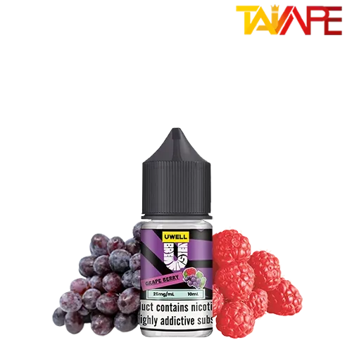 سالت انگور تمشک یوول (10میل) خرید سالت انگور تمشک یوول (10میل) UWELL GRAPE BERRY