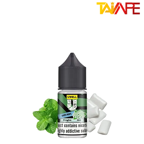 سالت آدامس نعنایی یوول (10میل) خرید سالت آدامس نعنایی یوول (10میل) UWELL GUM MINT